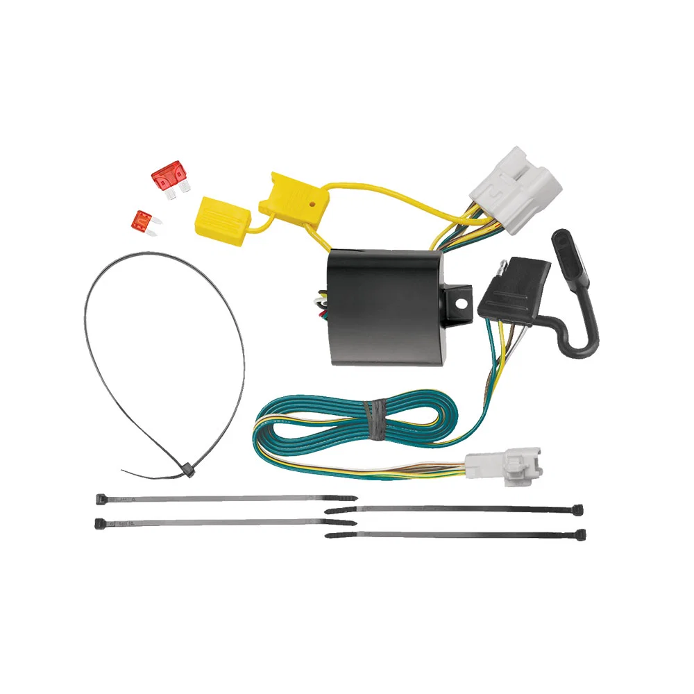 118449 – TEKONSHA Trailer Wiring Connector, 4-Way Flat Replacement For OEM Wiring Harness
